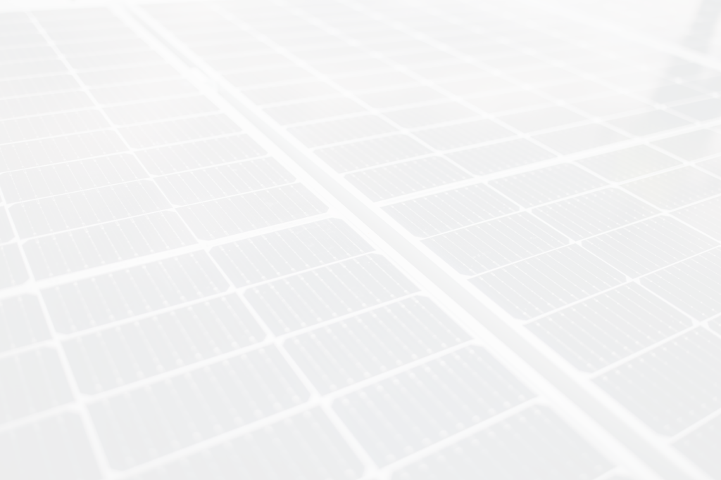 The image shows a close-up view of solar panels with a focus on their detailed grid-like structure, reflecting technology for renewable energy generation.